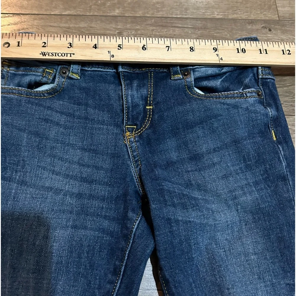 Gymboree Girl's Super Skinny Denim Jeans Size 6 w/Stretch & Adjustable Waist